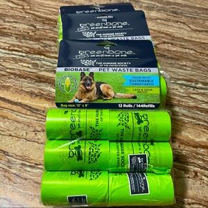 BioBase Pet Waste Bags Leak & Odor Proof Refills